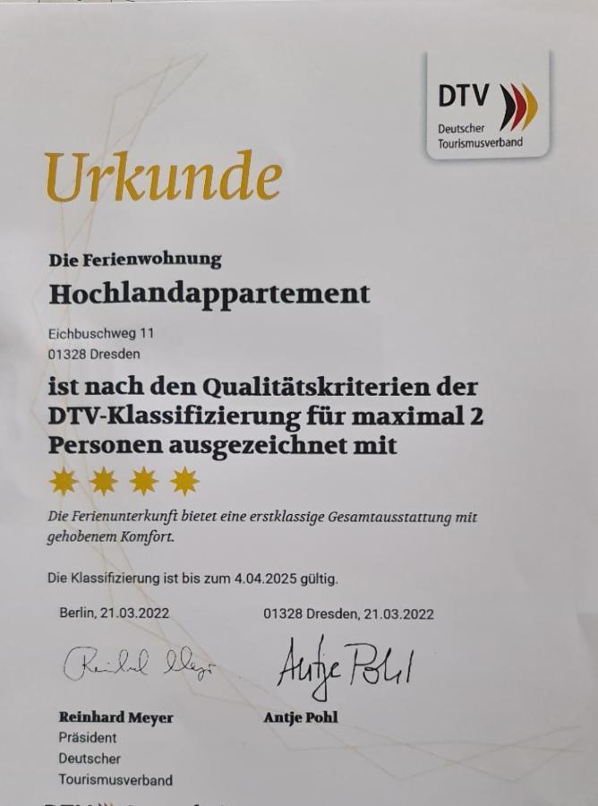 דרזדן Hochlandappartement מראה חיצוני תמונה